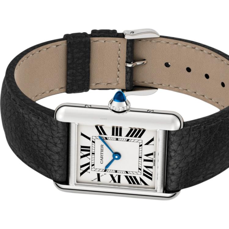 Женские часы Cartier Tank 30 29.5*22mm (серебристые) — фото 4