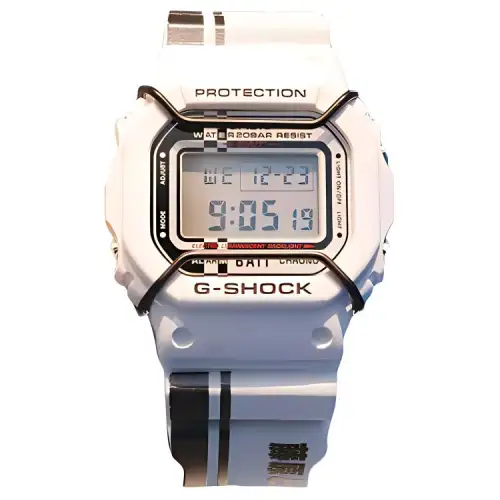 CASIO Men G-SQUAD Series 43mm White Watch DW5600BAIT20