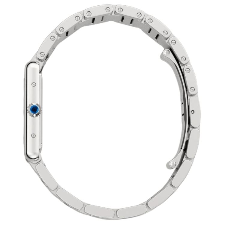 Женские часы Cartier Tank (серебристые) — фото 3