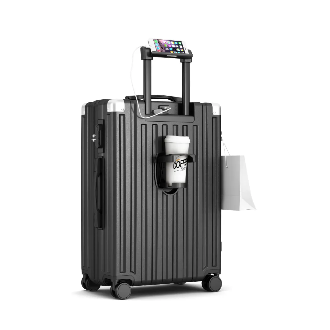 Warrior ABS+PC Suitcase Luggage Travel Bag 20 Inch, 24 Inch, 26 Inch, 22 Inch, 29 Inch Unisex Multicolor