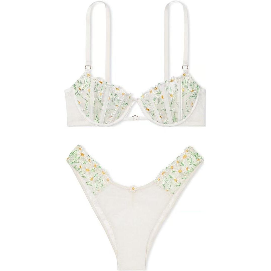 Женские тапочки Victoria's Secret (белые)