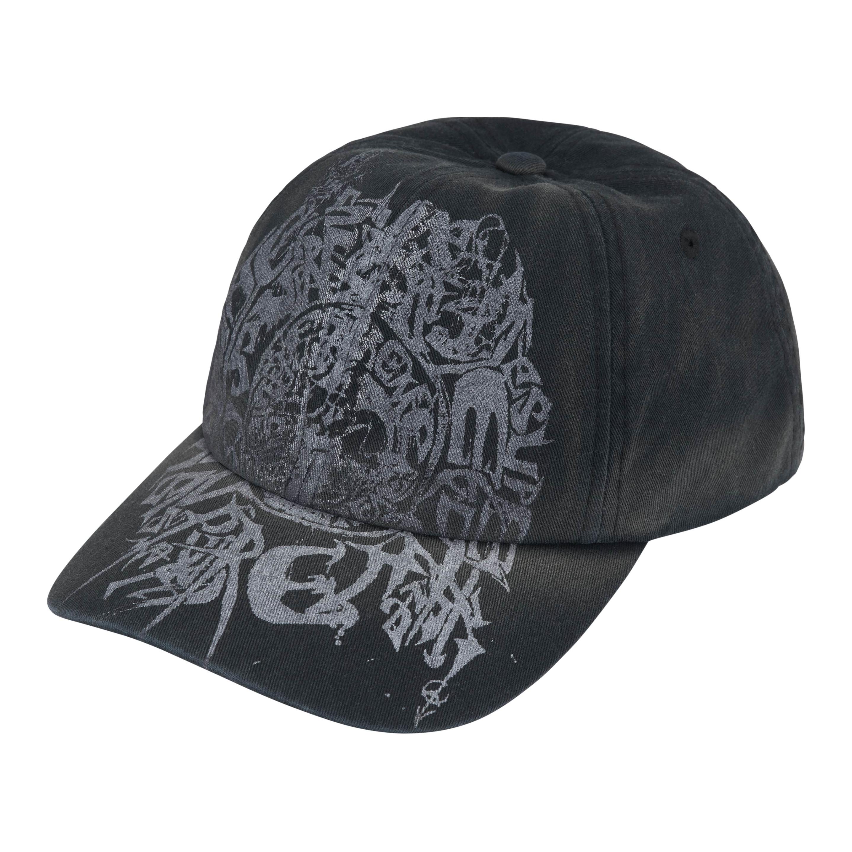 Кепка Supreme FW24 WEEK 10 Liberty 6-Panel (черная)