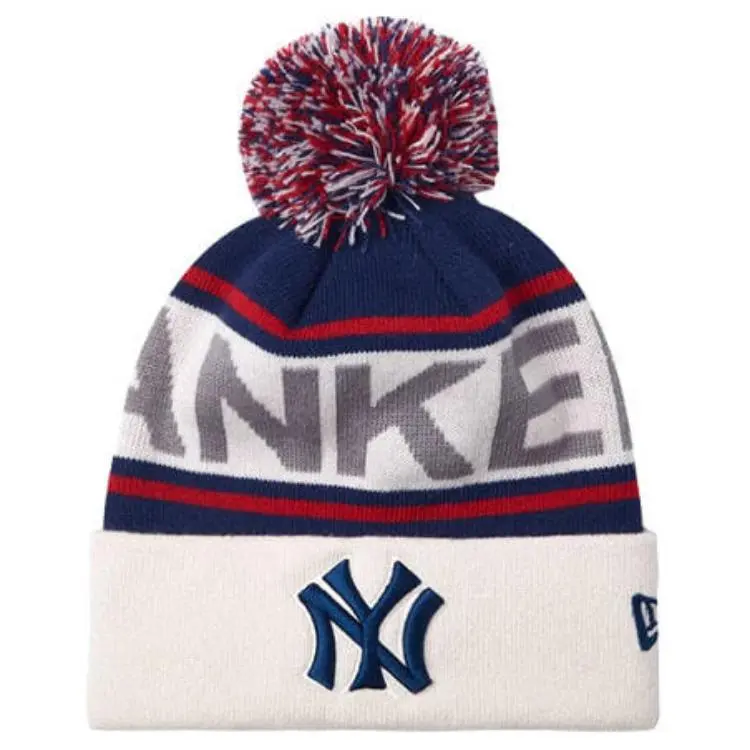 New Era Acrylic Beanies Unisex White