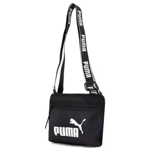 PUMA Fabric Crossbody Bag, Casual Bag, Shoulder Bag Regular Women's Black