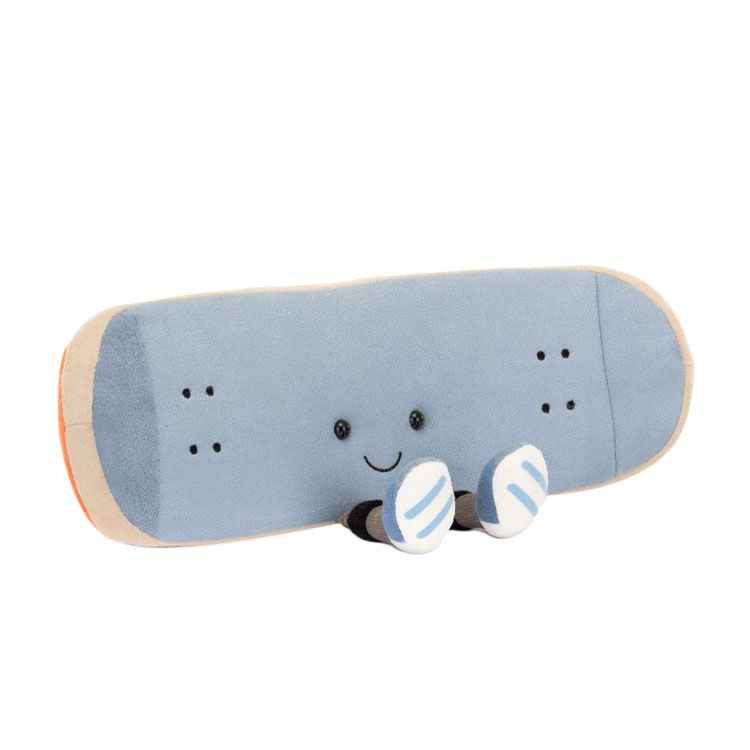 JELLYCAT Fun sports series skateboard comfort doll plush doll 11cm high