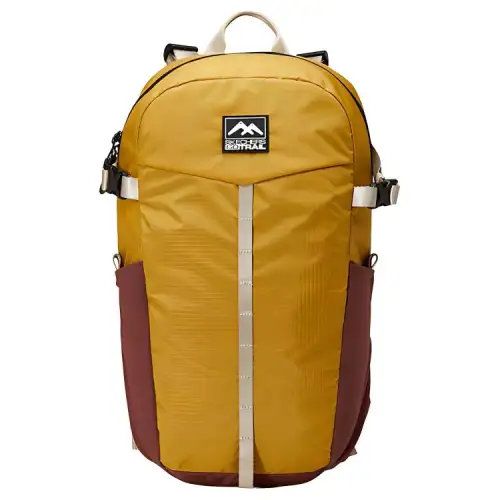 Skechers Fabric Outdoor Mountaineering Bag Backpack Regular Unisex Gold & Pepper Red