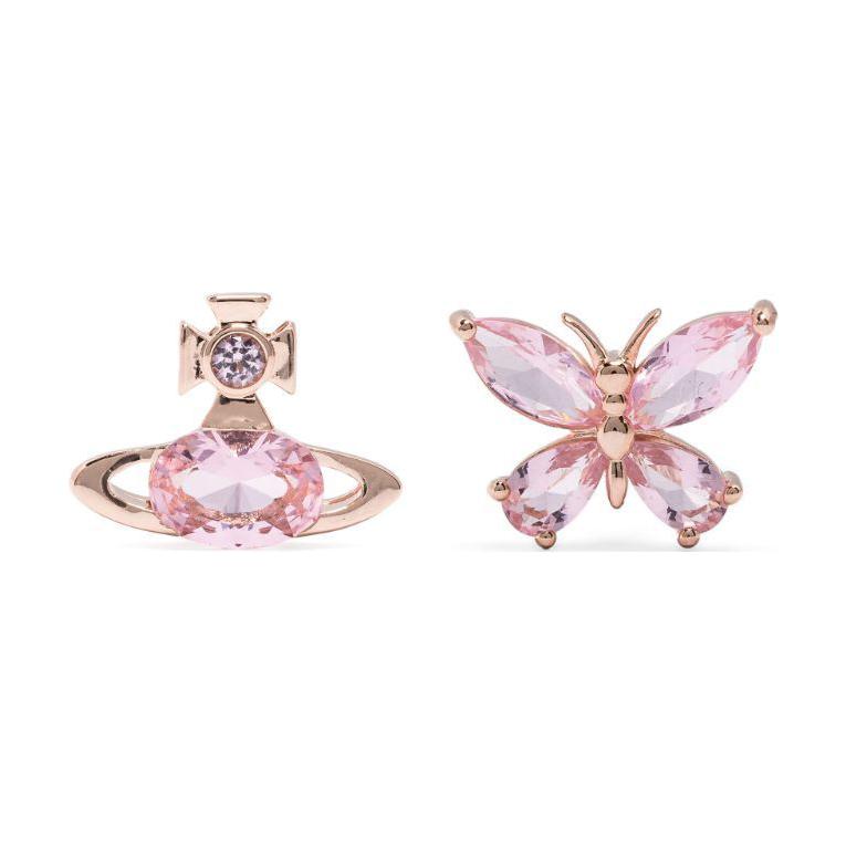 Женские серьги Vivienne Westwood (розовые)