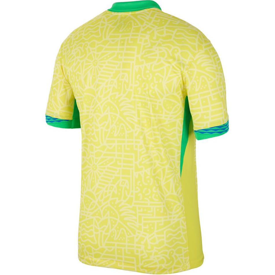 Nike Brazil 2024 Stadium Home Men’s Nike Dri-FIT Soccer Replica Jersey