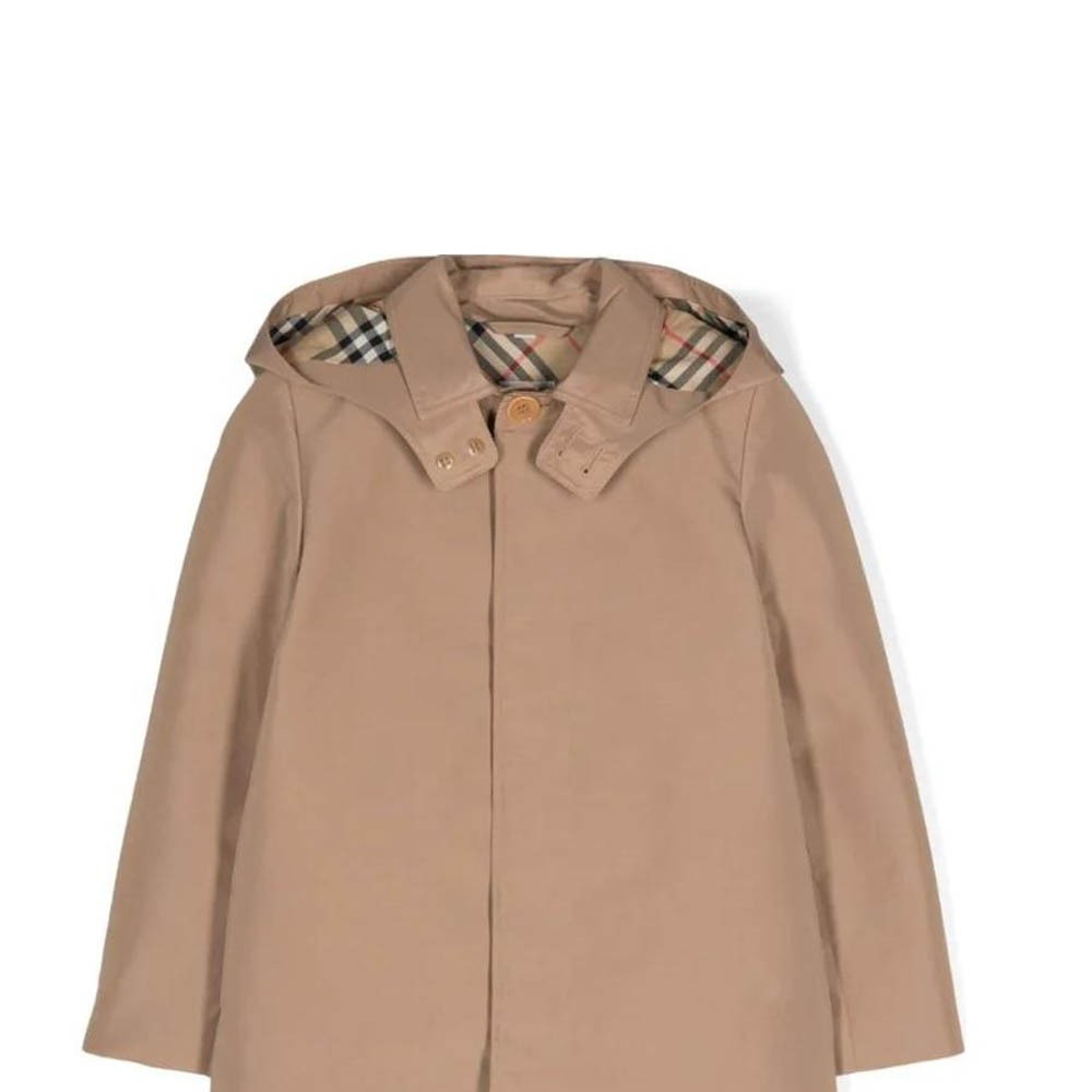 Мужская куртка Burberry (светло-коричневая) — фото 4
