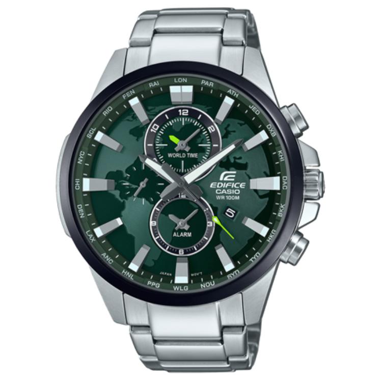 Мужские часы Casio EDIFICE (зеленые)