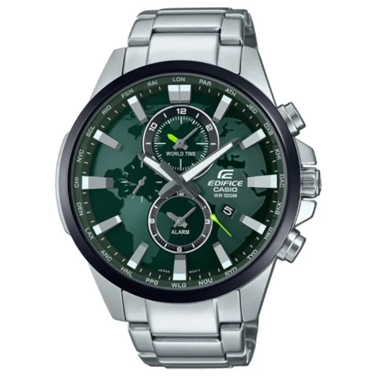 CASIO Men EDIFICE Green Watch EFR-303DB-3A