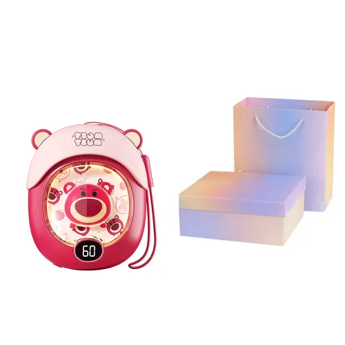 Disney Disney, hand warmer, atmospheric handheld small safe night light, explosion-proof strawberry