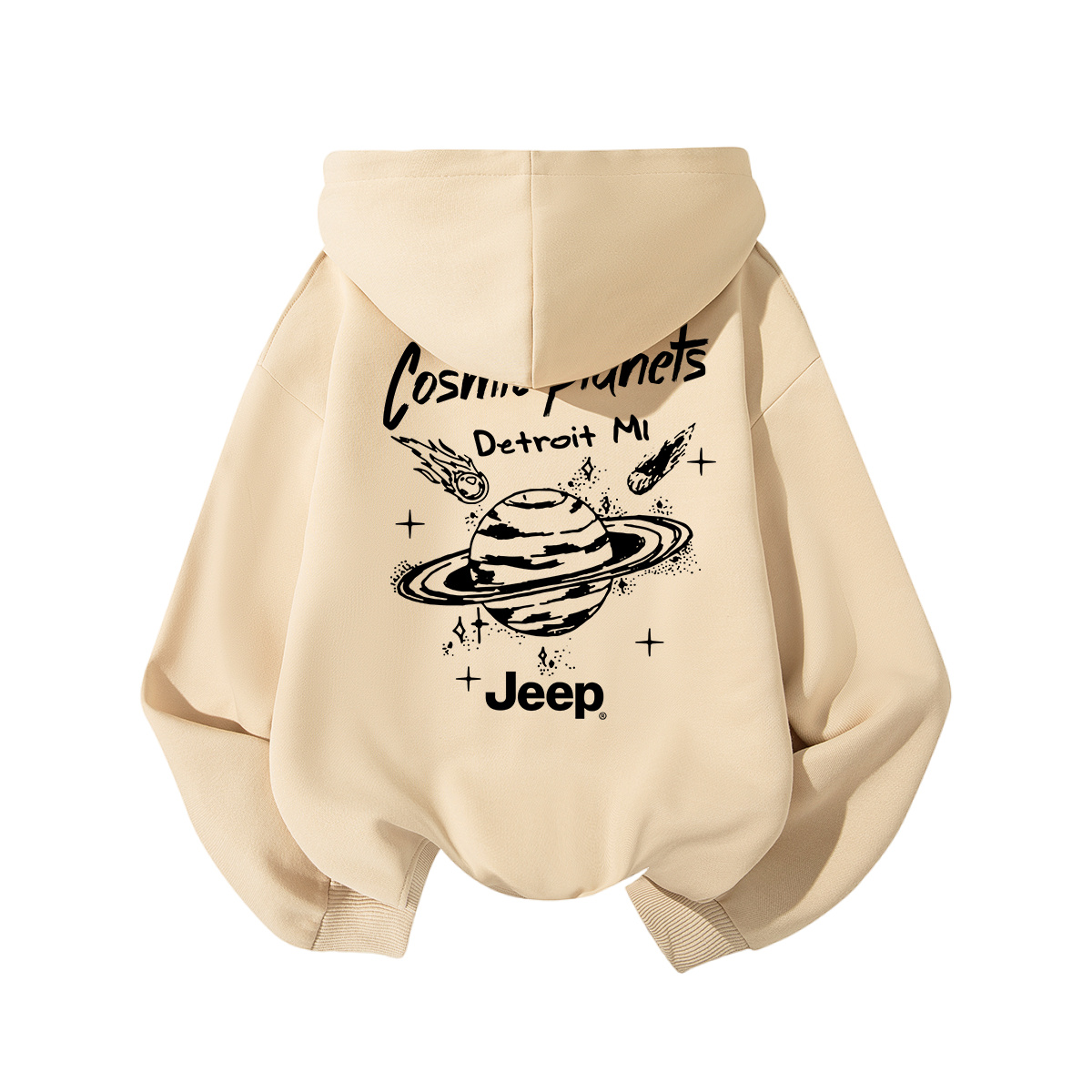 Свитшот Jeep Леттер (серый) — фото 12