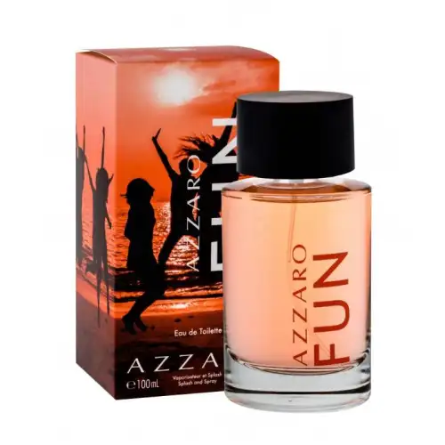 AZZARO Fun by Azzaro Men's Eau de Toilette Aromatic Citrus Eau de Toilette EDT 100ml