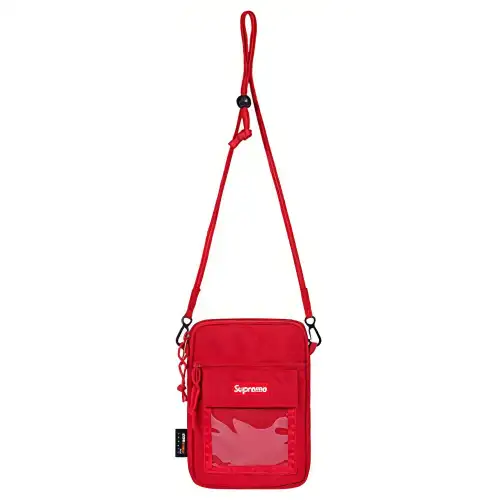 Supreme SS19 Nylon Crossbody Bags Regular Unisex Red