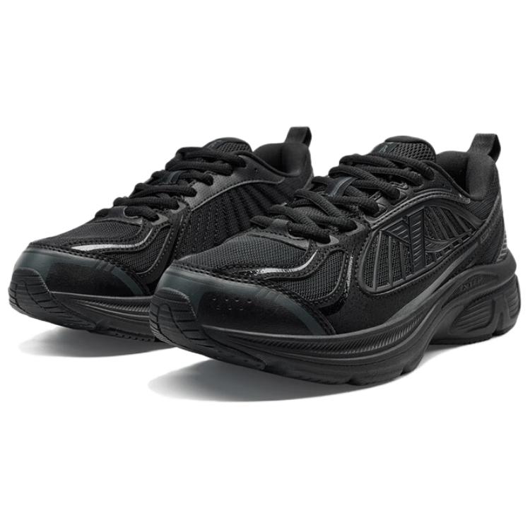 XTEP Dust Free 6.0 Cushioning Slip Resistant Thermal Low top Running Shoes Women’s Black