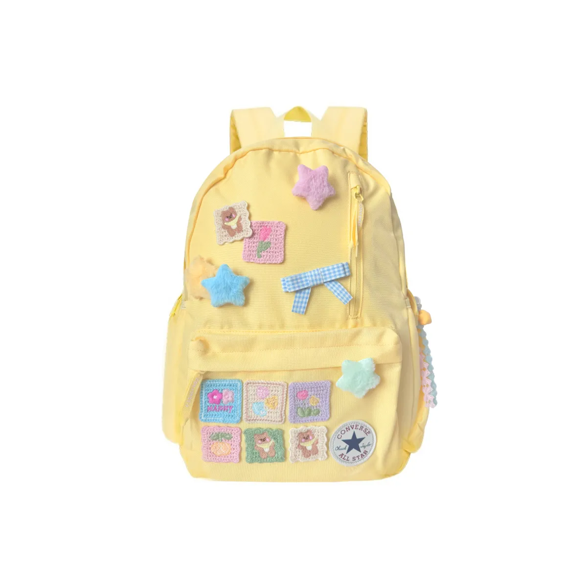 Converse Polyester Backpack Medium Unisex Goose Egg Yellow