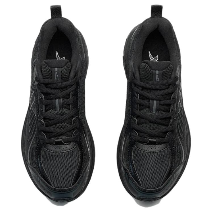 XTEP Dust Free 6.0 Cushioning Slip Resistant Thermal Low top Running Shoes Women’s Black
