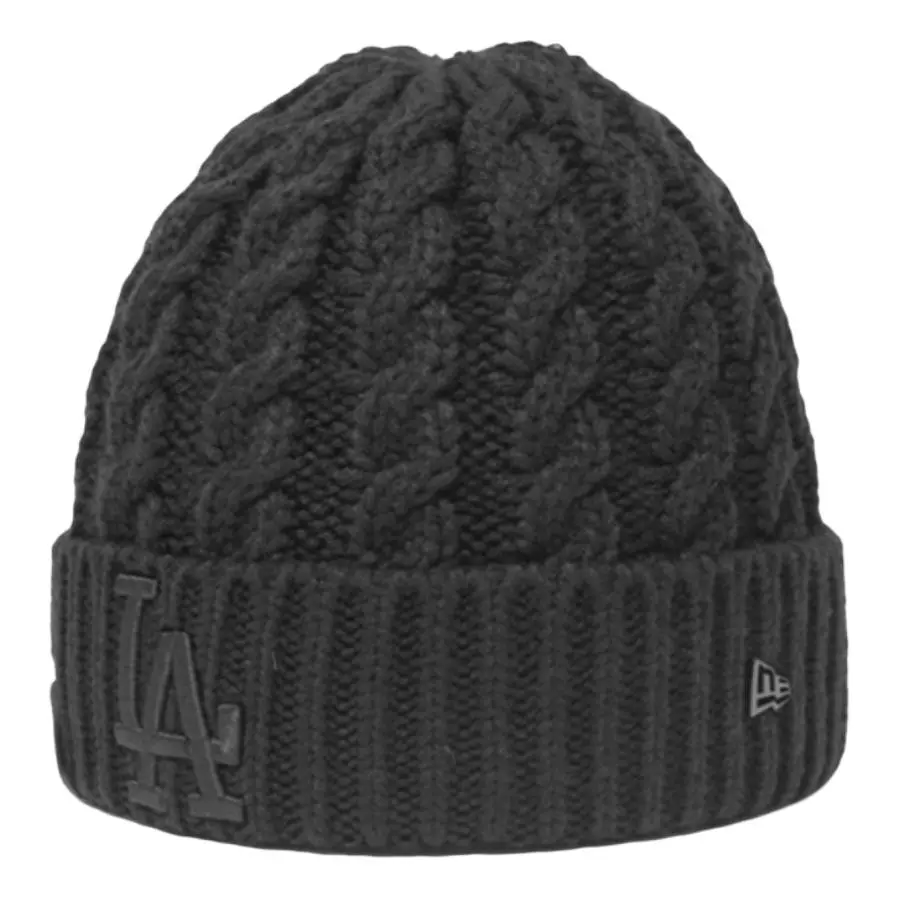 New Era Acrylic Knitted Fabric Beanies Women's Gray