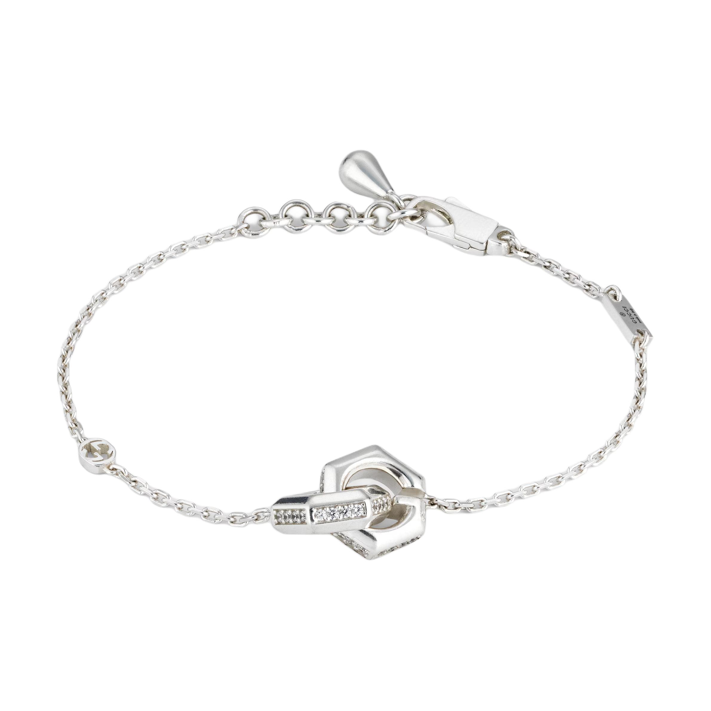 Браслет Gucci (серебристый)