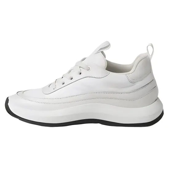 HERMES Gramme Low Top Casual Shoes Women's White