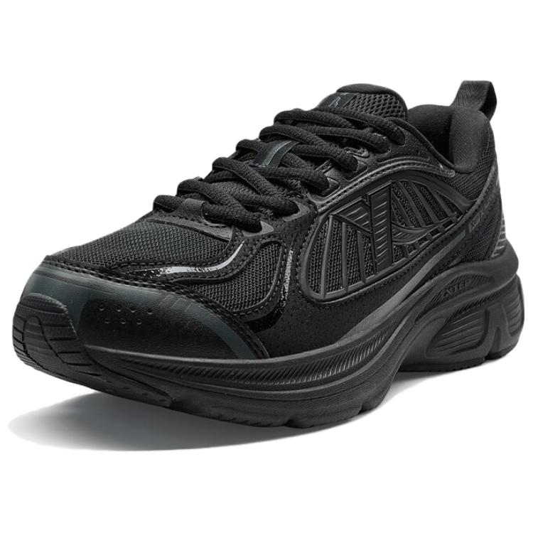 XTEP Dust Free 6.0 Cushioning Slip Resistant Thermal Low top Running Shoes Women’s Black
