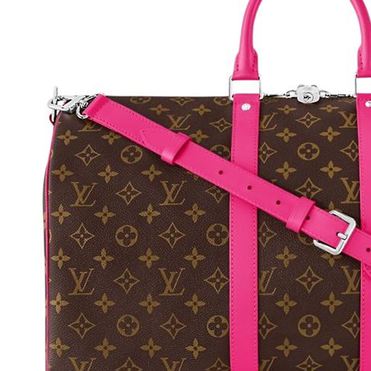 Сумка Louis Vuitton LOUIS VUITTON keepall BANDOULIÈRE 45 (розовый) — фото 5
