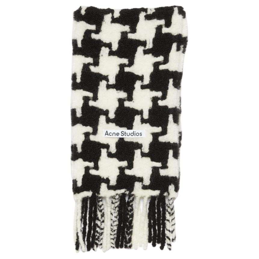 Шарф Acne Acne Studios Alpaca Scarf (черно-белый)