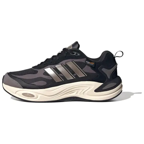 Adidas CLIMAWARM Running Shoes Women's Low-Top Black Purple