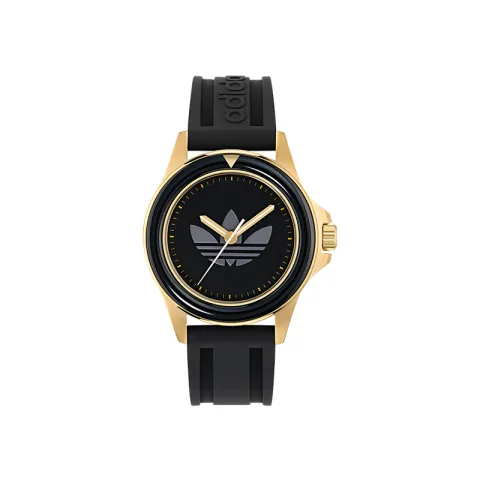 Adidas Originals Adidas Wrist Watches Quartz Movement Silicone Strap 44mm Black Dial Unisex