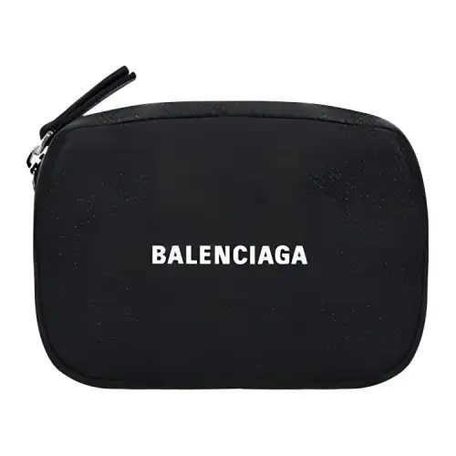 Balenciaga Cow Leather Crossbody Bag Men's Black