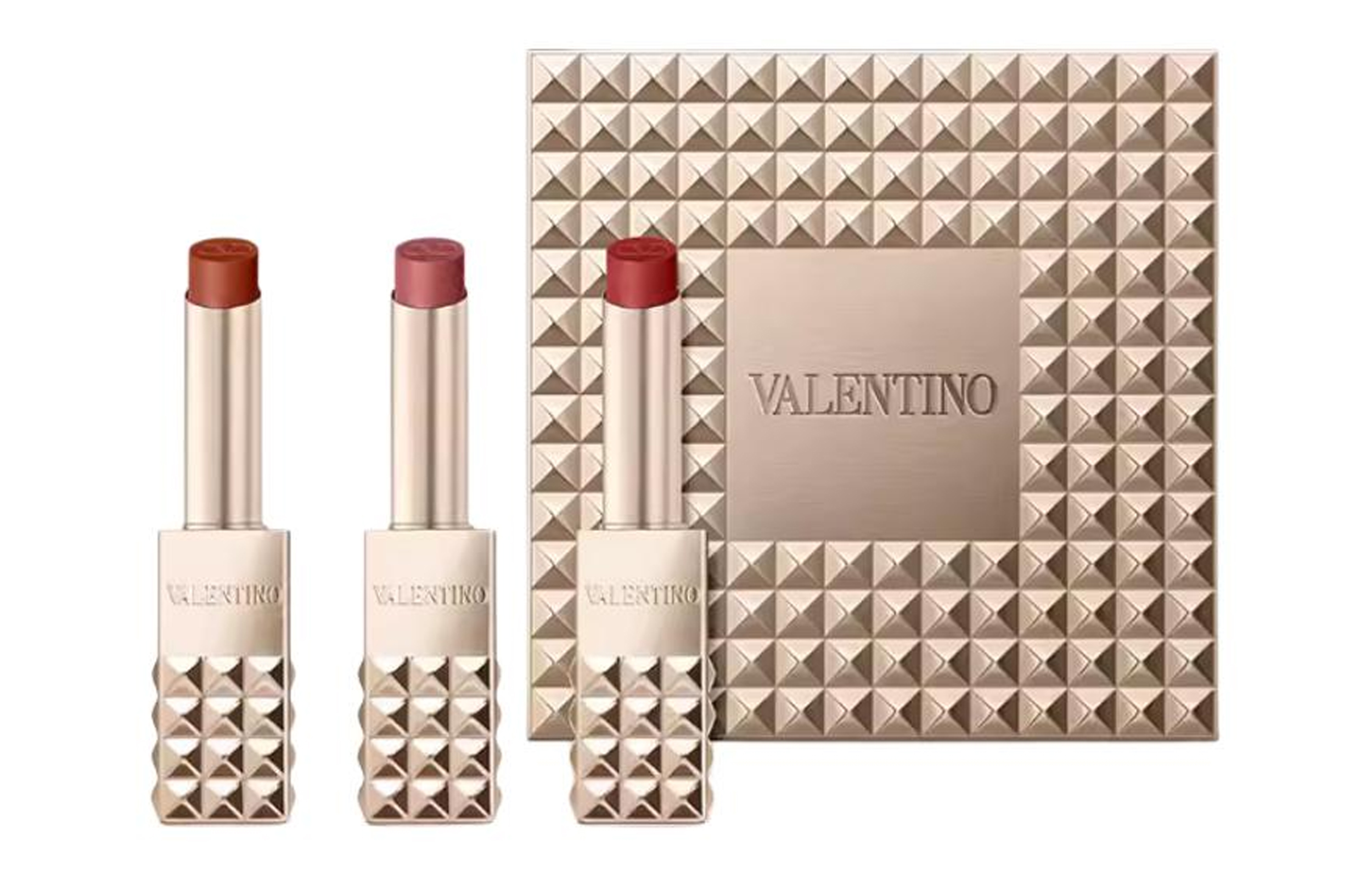 Косметика Valentino Набор помад (красная)