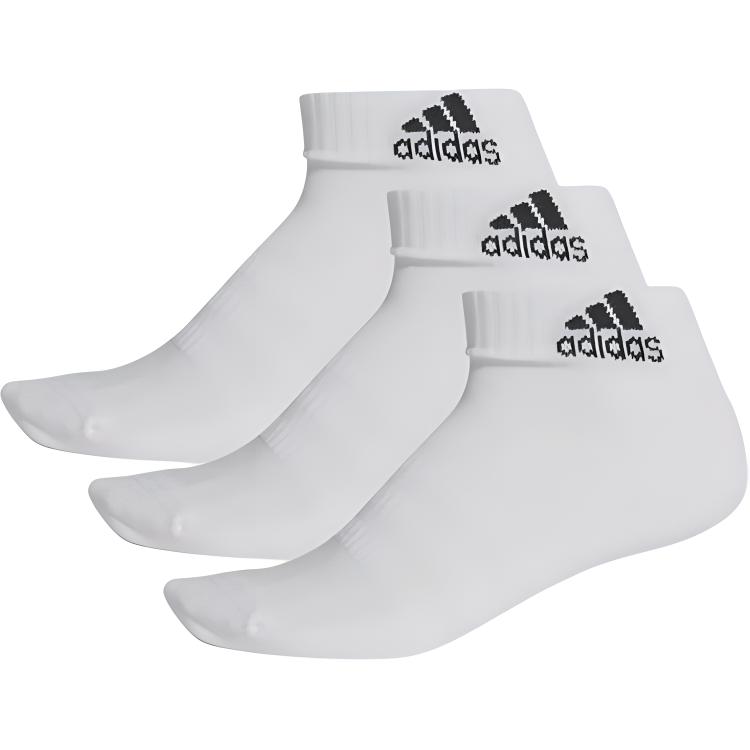 Adidas Ankle Socks Unisex 3 Pack White