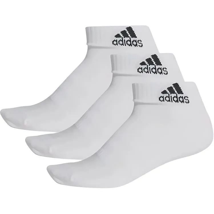 Adidas Ankle Socks Unisex 3 Pack White