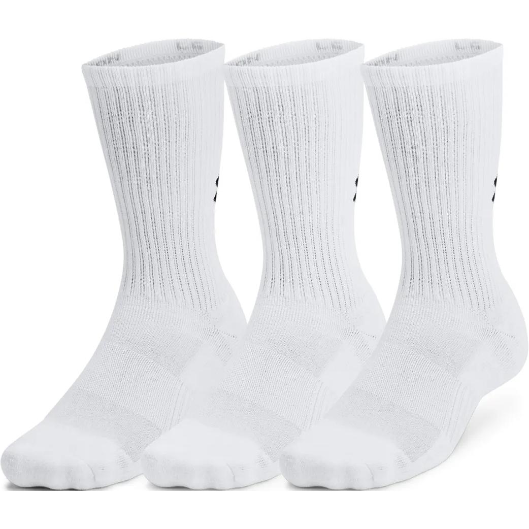 Under Armour Crew Socks Unisex 3 Pack White