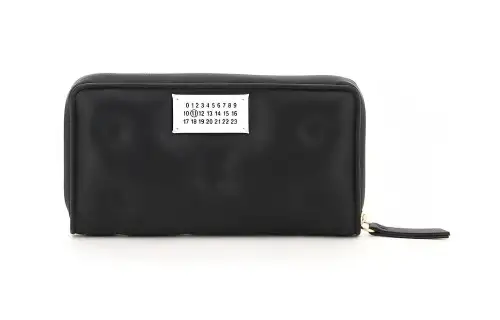 Maison Margiela Sheepskin Wallet Men's Black