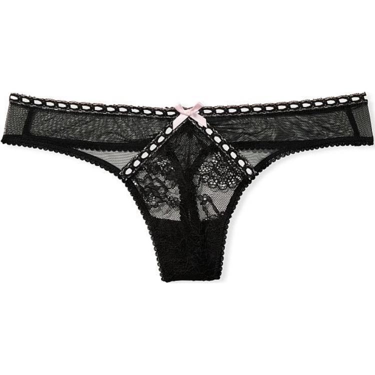 Женские трусы Victoria's Secret (черные)