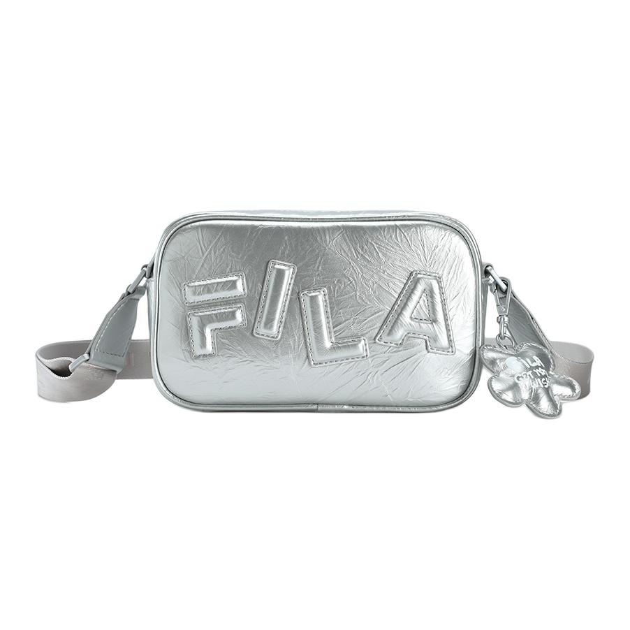 Женская сумка Fila BOX (серебристо-серая)