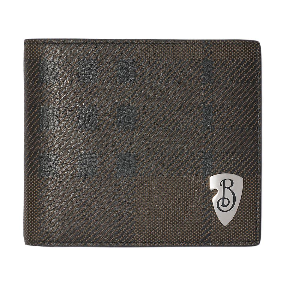 Мужской кошелек Burberry Shield (сланцевый)
