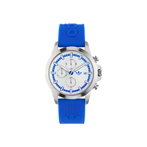 Adidas Originals Adidas Wrist Watches Quartz Movement Silicone Strap 43mm White Dial Unisex