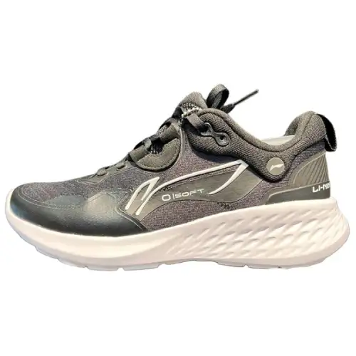 Li Ning Fashion Trend Low top Casual Shoes Women's Black White