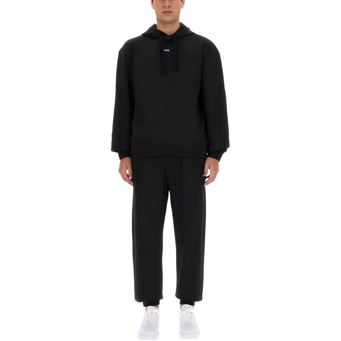 Hugo Logo Printed Drawstring Two Piece Tracksuit