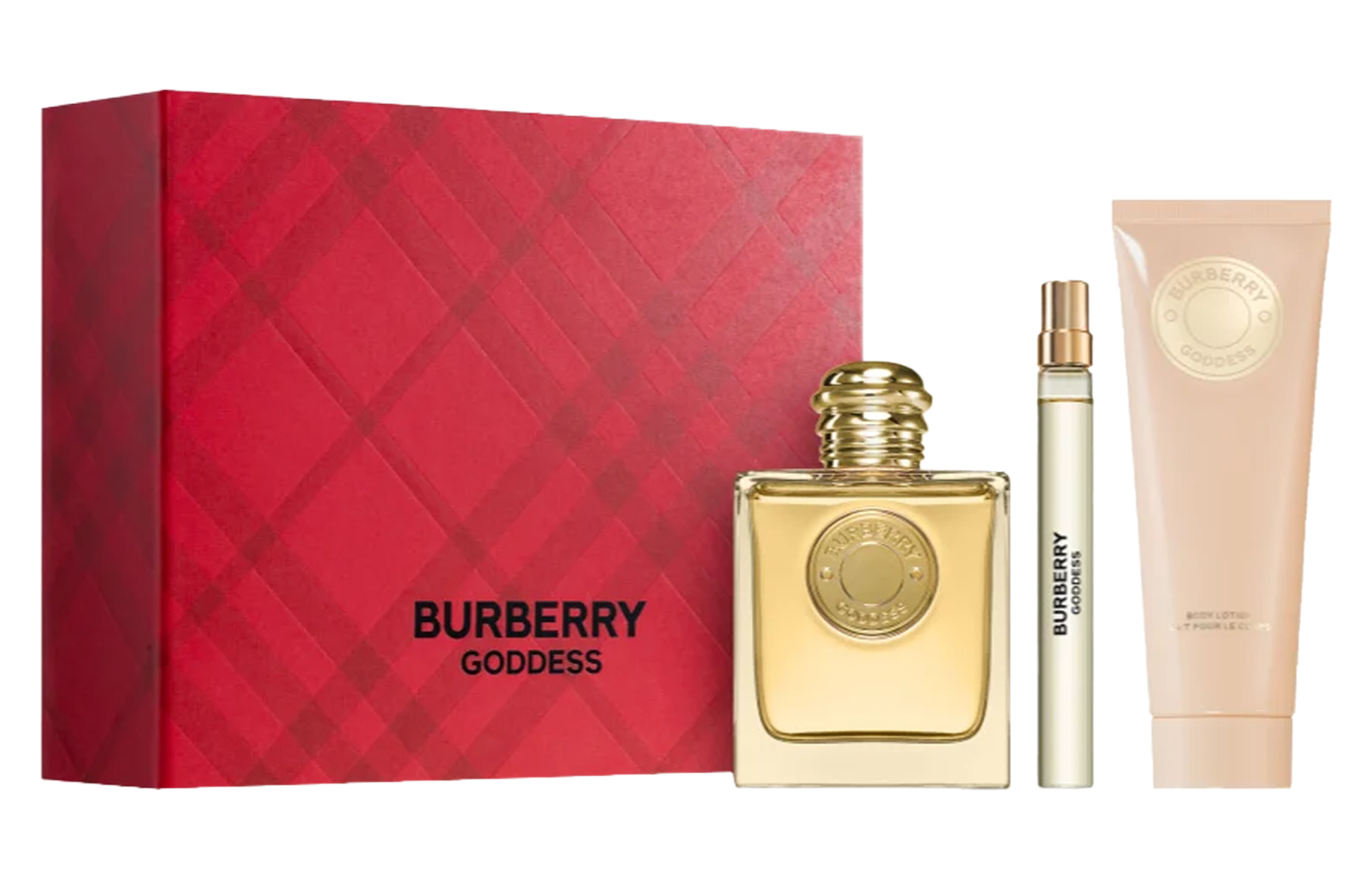 Burberry Gift box, perfume, lavender set, 10 ml, 75 ml, 100 ml