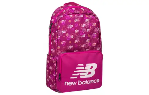 New Balance Polyester Backpack Regular Unisex Pink