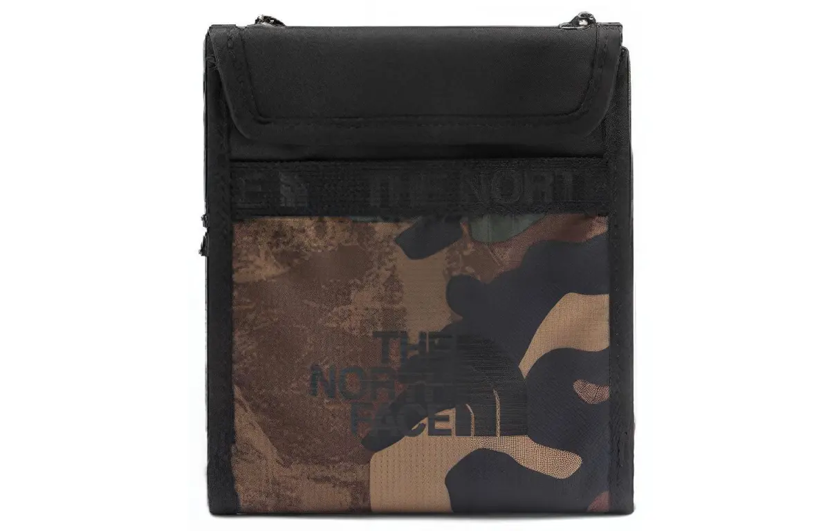 THE NORTH FACE 1L Shoulder Bag Outdoor Bag Recycled Polyester Camouflage Unisex