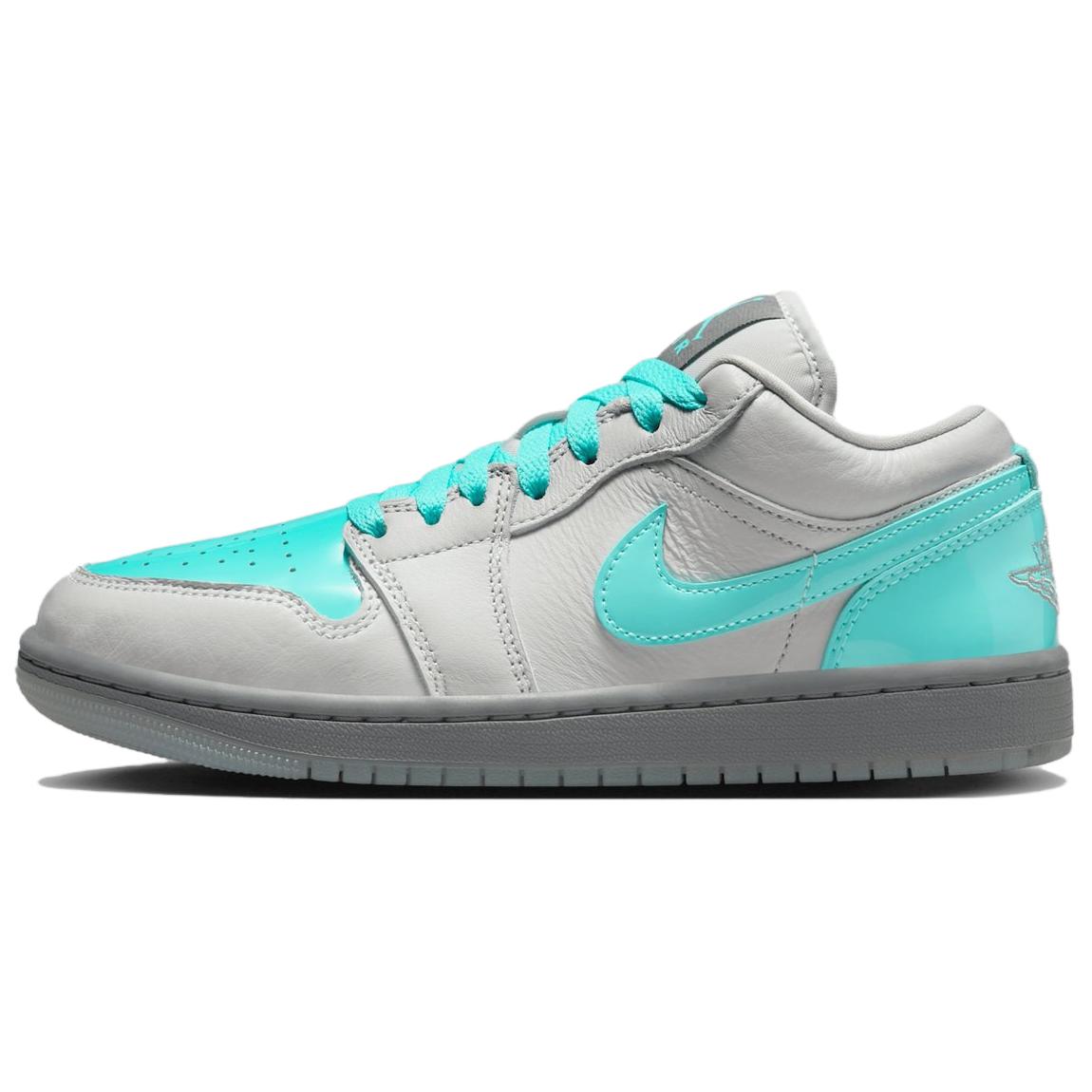 Jordan Air Jordan 1 Low SE "Polaroid" удобный и универсальный нескользящие Износостойкий с низким вырезом винтаж Баскетбол женский белый синий