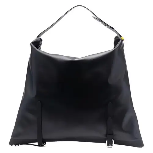 Maison Margiela With Calfskin Handbag Women's Black