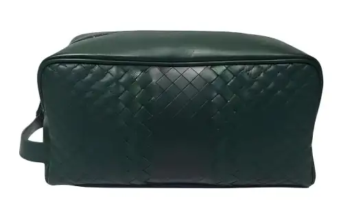 Bottega Veneta Woven Sheepskin Clutch Medium Men's Jasper