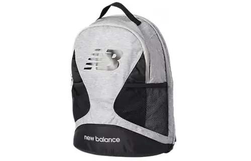 New Balance Polyester Backpack Regular Men's Gray