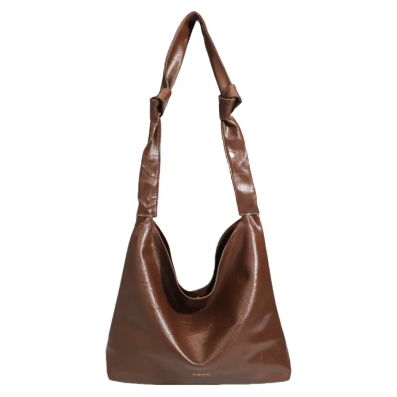 NOMK Pu Tote Underarm Soft Leather Bag, Shoulder Bag Large Women's Multicolor